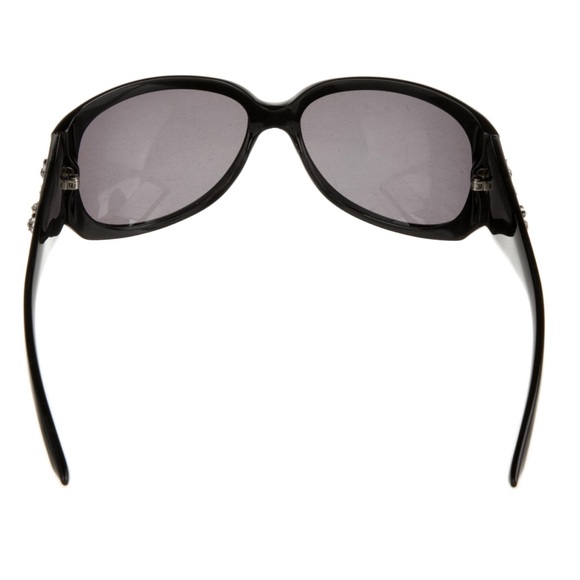 Dior Limited Swarovski Crystals Black Acetone Tinted Oversized Sunglasses - Picture 5 of 11